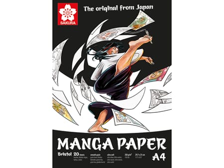 Sakura Manga paper (Bristol) - A4 - 250 g - 20 ark