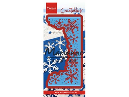 Snowflakes border