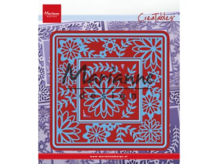 Creatables - Flower Frame Square