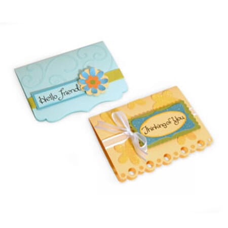 Sizzix Bigz XL - Card fronts, A2 Eyelet & Ornate - 656327