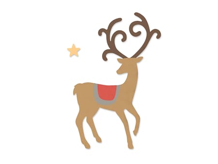 Sizzix Bigz die - Graceful Reindeer