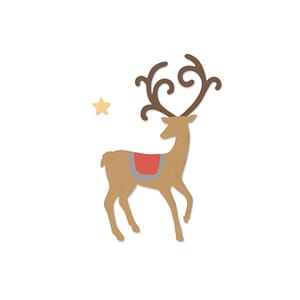 Sizzix Bigz die - Graceful Reindeer