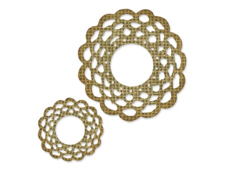 Sizzix Sizzlits die - Vintage Doily