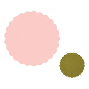 Framelits - Small Scallop circles - minisirkler