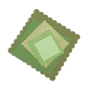 Framelits - Scallop Squares