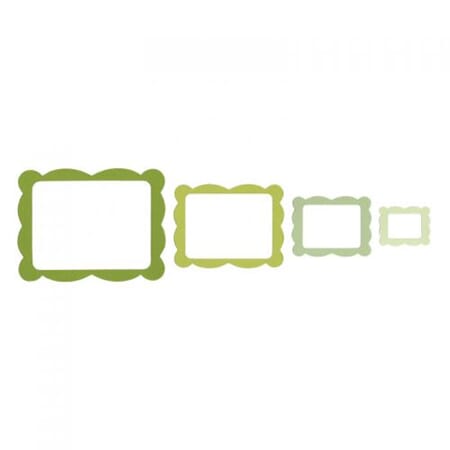 Framelits - Scallop Rectangles