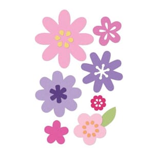 Sizzix Thinlits die set 11PK - Flowers, Layers & Leaf