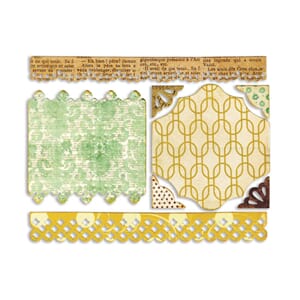 Sizzix Thinlits die set 8PK - Toppers, Borders and Corners