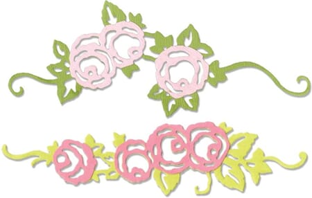Sizzix Thinlits Die - Rose Border