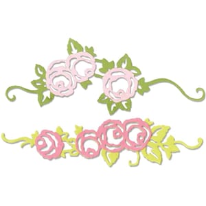 Sizzix Thinlits Die - Rose Border