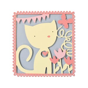 Sizzix Thinlits - Playful Kitten