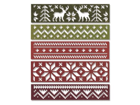 Sizzix Thinlits - Holiday Knit