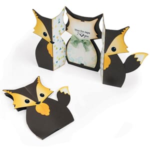 Sizzix Thin Lits - Fold-A-Long Fox