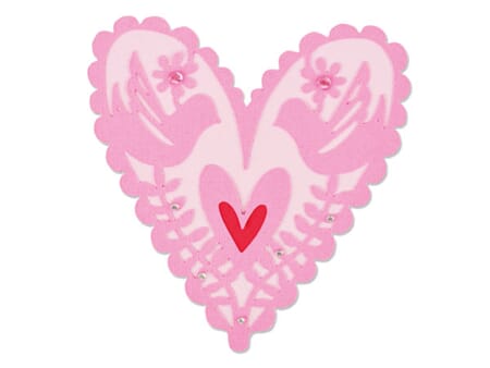 Sizzix Thinlits die - From My Heart