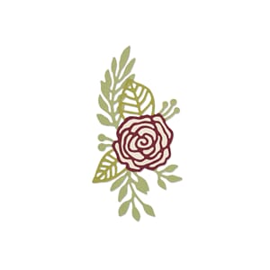Thinlits die Set 2PK - Doodle Rose