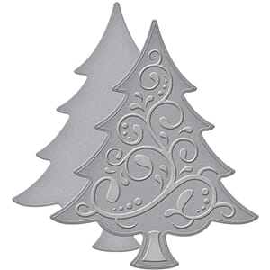 Spellbinders Shapeabilities Die D-Lites - Fancy Tree