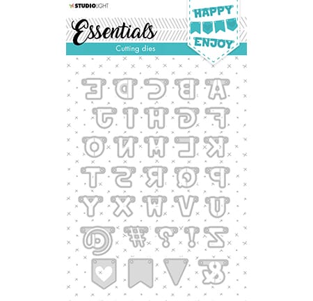 Essentials Cutting dies - Garland Alfabet