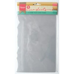 Stamp Sheets - 5 stk - 15,5 x 23 cm