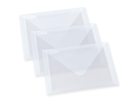 Sizzix Accessory - Plastic Envelopes 5" x 6 7/8" - 3 Pack