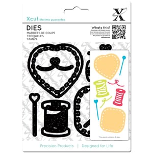 Xcut Decorative Dies - Sewing Patches