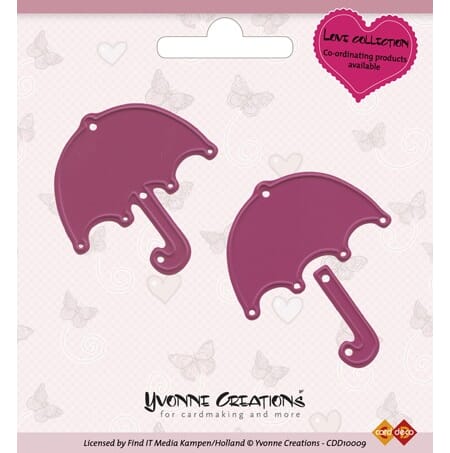 Cut & emboss die 'Umbrella'