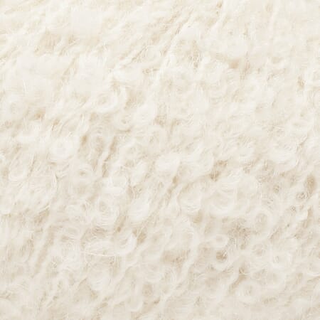 Alpaca Bouclé Unicolor - 0100 natur