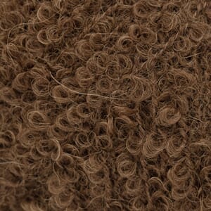 Alpaca boucle unicolor - 8905 sjokolade