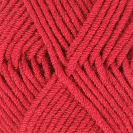 Big Merino unicolor - 18 rød