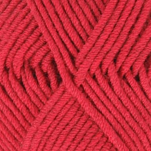 Big Merino unicolor - 18 rød
