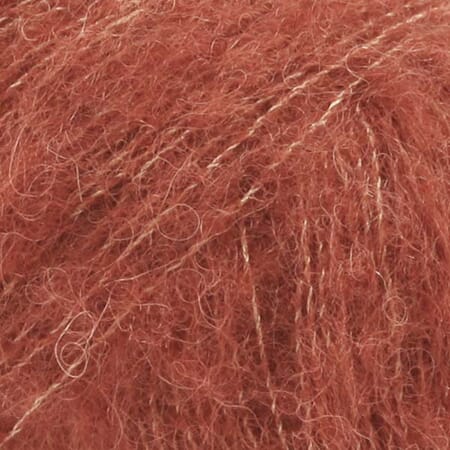 Brushed Alpaca Silk - 24 rust