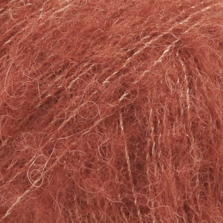 Brushed Alpaca Silk - 24 rust