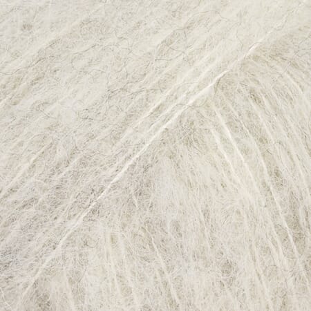 Brushed Alpaca Silk - 35 perlegrå