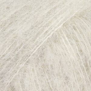 Brushed Alpaca Silk - 35 perlegrå