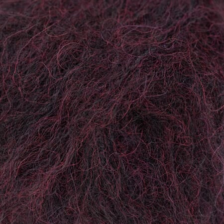 Brushed Alpaca Silk - 43 mørk drue