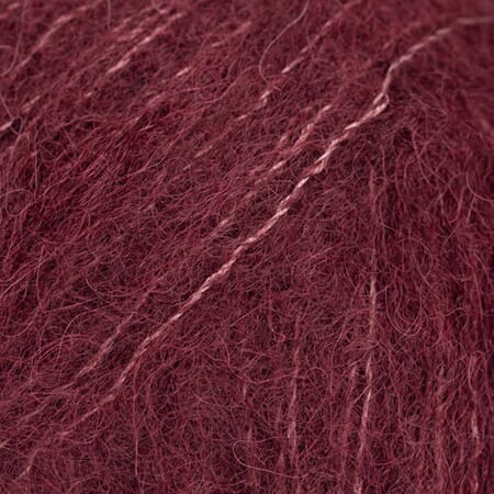 Brushed Alpaca Silk - 44 plommevin
