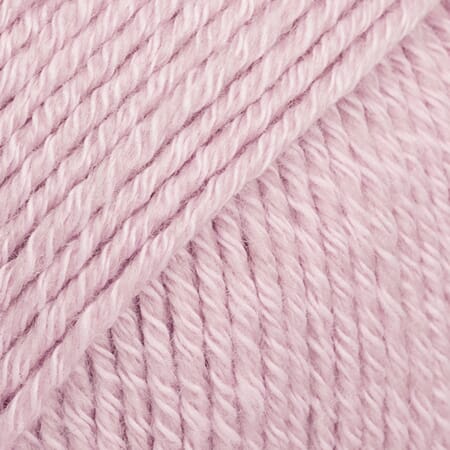 Cotton Merino unicolor - 05 støvrosa