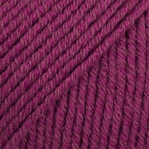 Cotton Merino unicolor - 07 burgunder