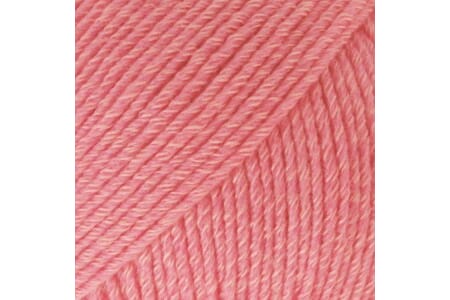 Cotton Merino unicolor - 13 korall