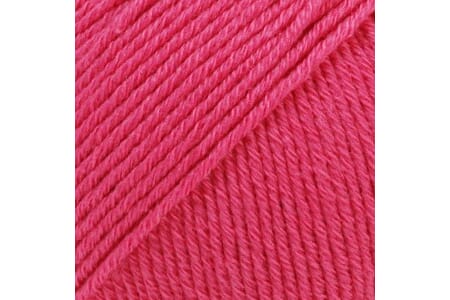 Cotton Merino unicolor - 14 cerise