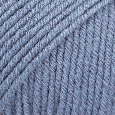 Cotton Merino unicolor - 16 jeansblå