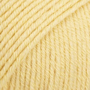 Cotton Merino unicolor - 17 vaniljegul