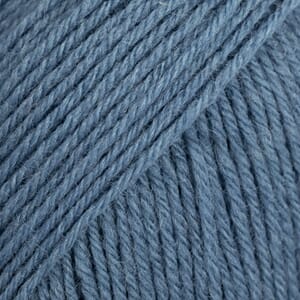 Fabel Unicolor - 103 gråblå