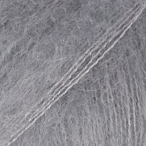 Kid-silk unicolor - 10 grå/ grey
