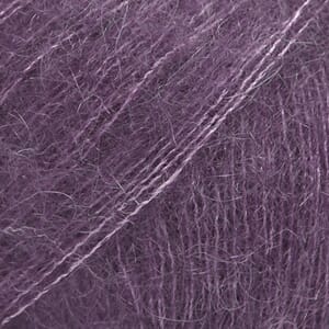 Kid-Silk unicolor - 16 mørk lilla/ dark purple