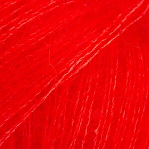 Kid-Silk unicolor - 61 sterk rød