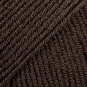 Merino Extra Fine unicolor - 09 mørk brun