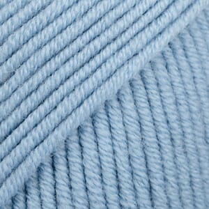 Merino Extra Fine Unicolor - 19 lys gråblå/light grey blue