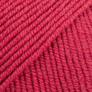 Merino Extra Fine unicolor - 32 mørk rose