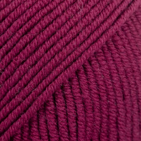 Merino Ekstra Fine unicolor - 35 mørk lyng