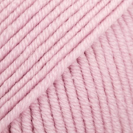 Merino Extra Fine unicolor - 40 støvrosa